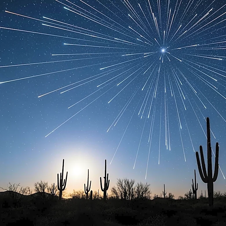 Eta Aquarids Meteor Shower Peaks, Visible Across Arizona