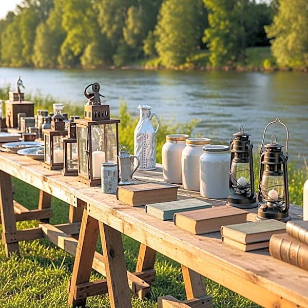 100 Mile Garage Sale Attracts Buyers and Sellers Along Mississippi River