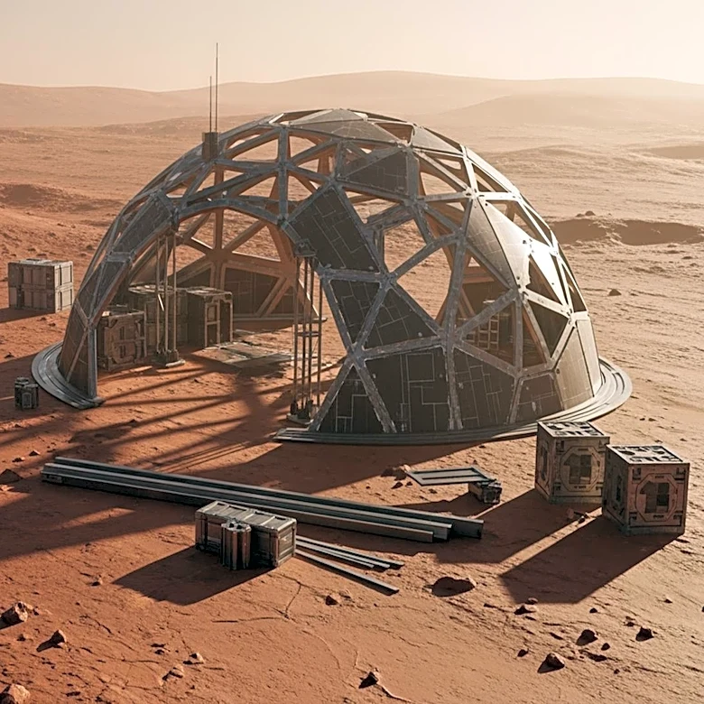 SpaceX's Starship Faces Challenges in Building Mars City Due to Material Constraints