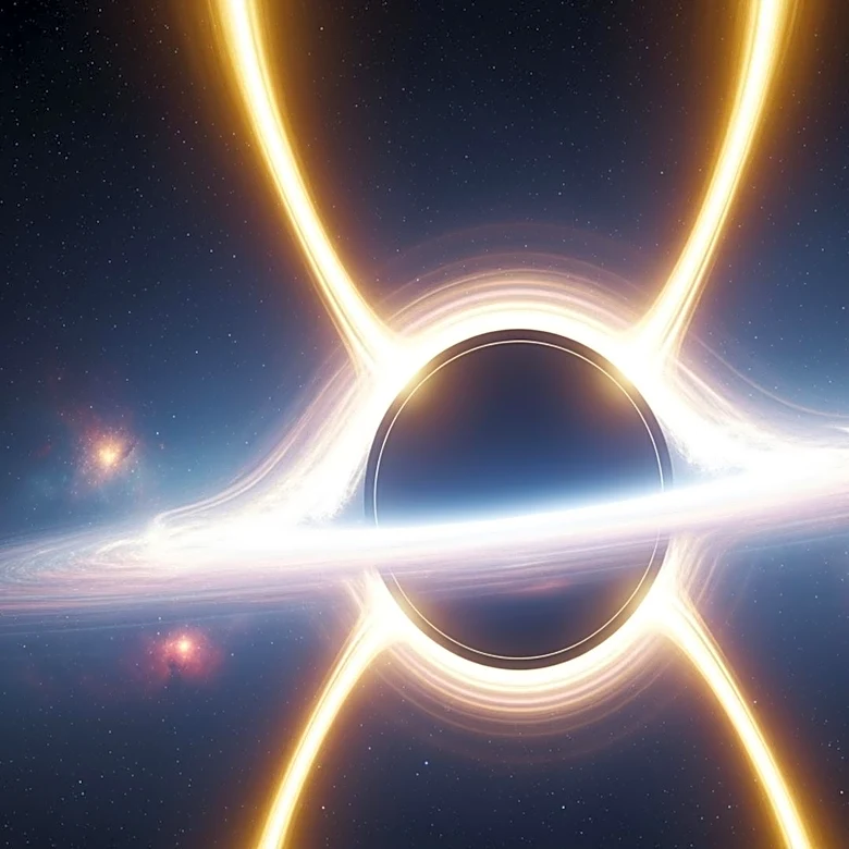 Astronomers Measure Black Hole Jets with 10,000-Sun Power, Offering New Insights
