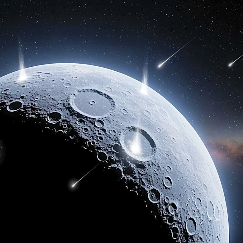 NASA's Artemis 2 Astronauts Witness Rare Meteoroid Impacts on Moon's Far Side
