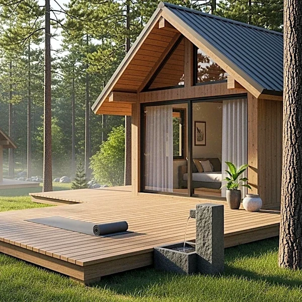 Berkshire Mountain Home Listed for $1.49 Million Offers Unique Yoga Amenities