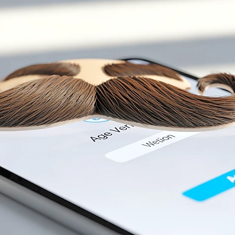 UK Children Bypass Age Verification with Fake Facial Hair, Survey Reveals