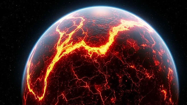 Discovery of Molten Exoplanet L 98-59 d Challenges Planetary Science