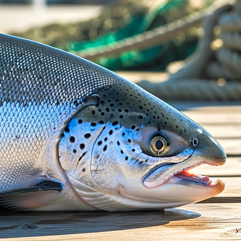 San Francisco Fishermen Begin Selling First Salmon of the Season at Fisherman's Wharf