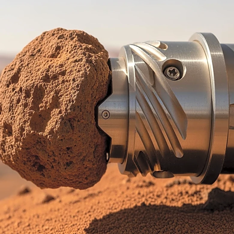 NASA's Curiosity Rover Examines Rock Stuck on Drill on Mars
