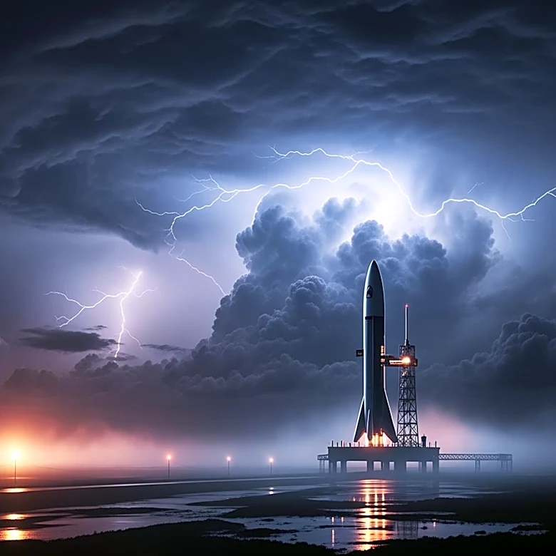 SpaceX's Falcon 9 Launch for NASA Delayed Due to Weather Conditions