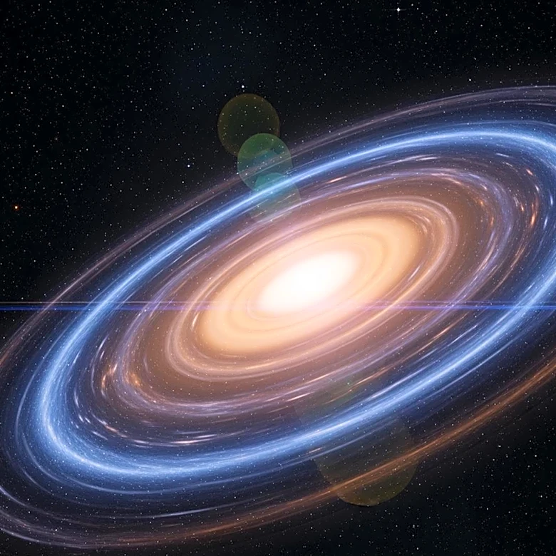 Hubble Reveals Largest Known Planet-Forming Disk 1,000 Light-Years Away