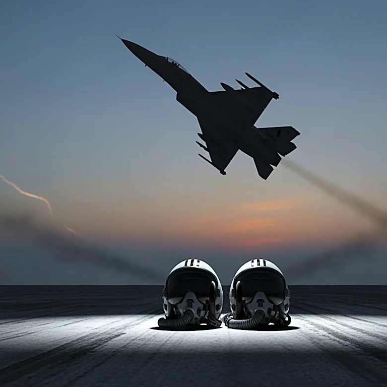 Two Pilots Eject Safely Before Air Force Jet Crash in Alabama