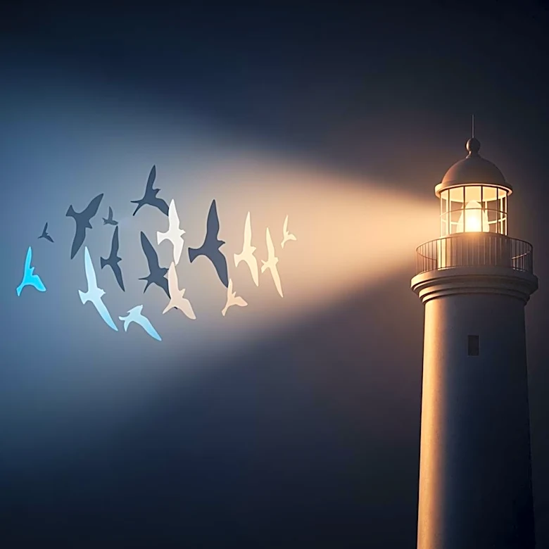 New Warning System Developed to Protect Migrating Birds from Artificial Light