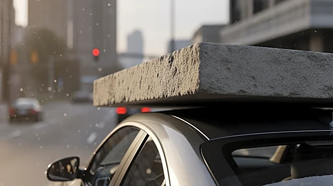 Concrete Chunk Falls on Car in NYC, Causing Significant Damage