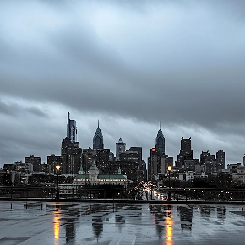 Philadelphia Prepares for Overnight Showers Following Cloudy Day