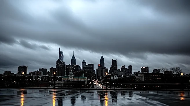 Philadelphia Prepares for Overnight Showers Following Cloudy Day