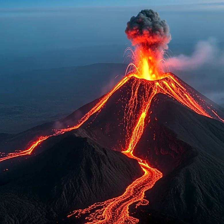 NASA Satellite Reveals Intense Volcanic Activity at Russia's Shivelyuch Volcano