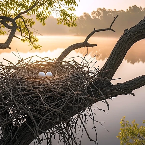 Chicago Park Officials Announce First Bald Eagle Hatchlings in Over a Century