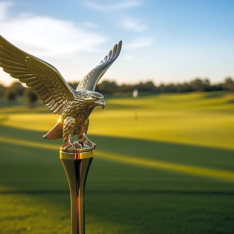 Golden Statue of President Trump at Golf Course Sparks Mixed Reactions