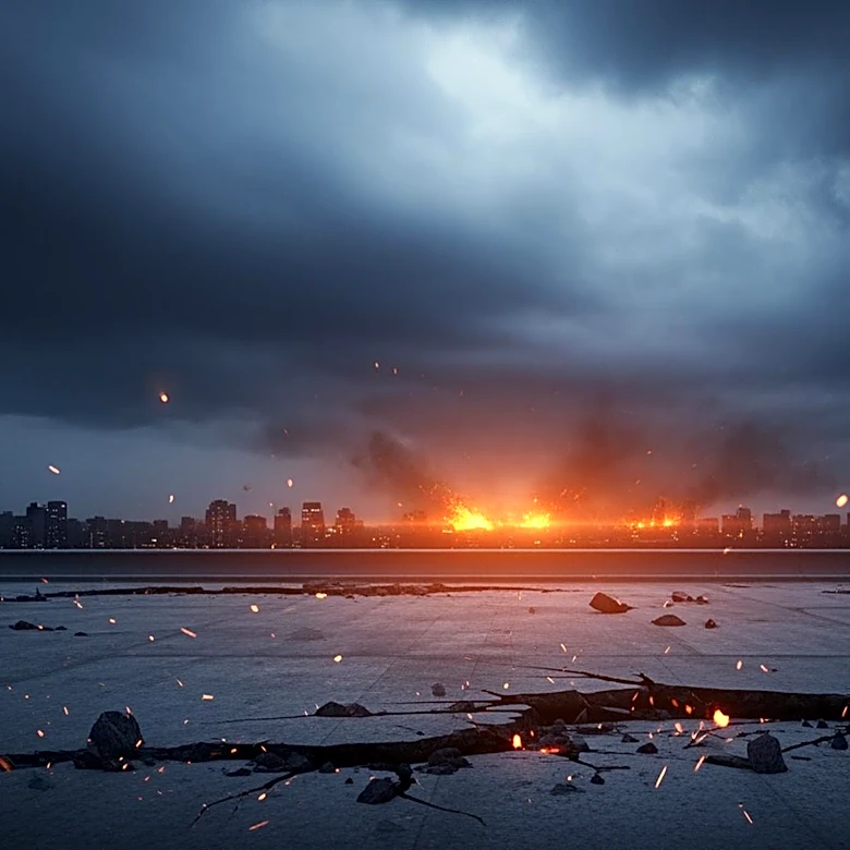 Ukrainian President Zelenskyy Reports Russian Missile Attack on Kyiv, Resulting in Civilian Casualties