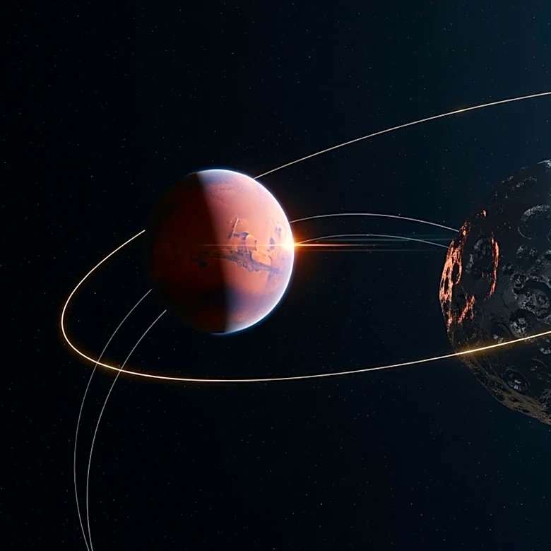 NASA's Psyche Mission Utilizes Mars Flyby for Trajectory Adjustment and Instrument Testing