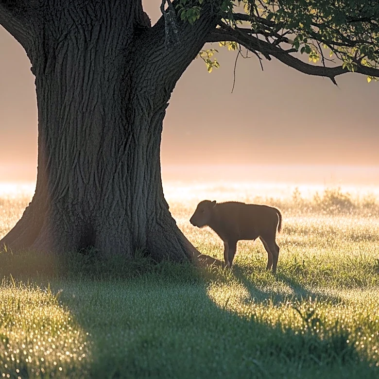 Kane County Forest Preserve Welcomes First Bison Calf, Enhancing Conservation Efforts