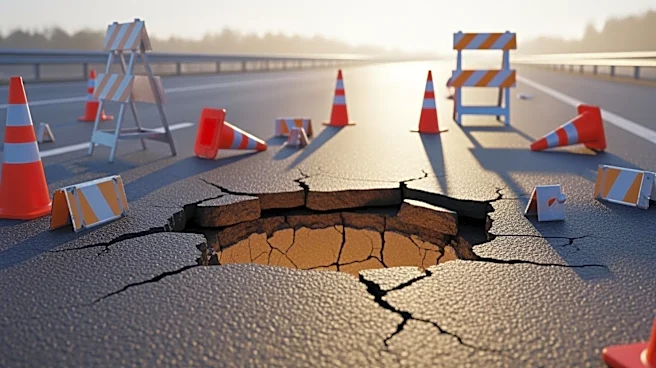 LIE Sinkhole Disrupts Morning Commute as Two Lanes Closed