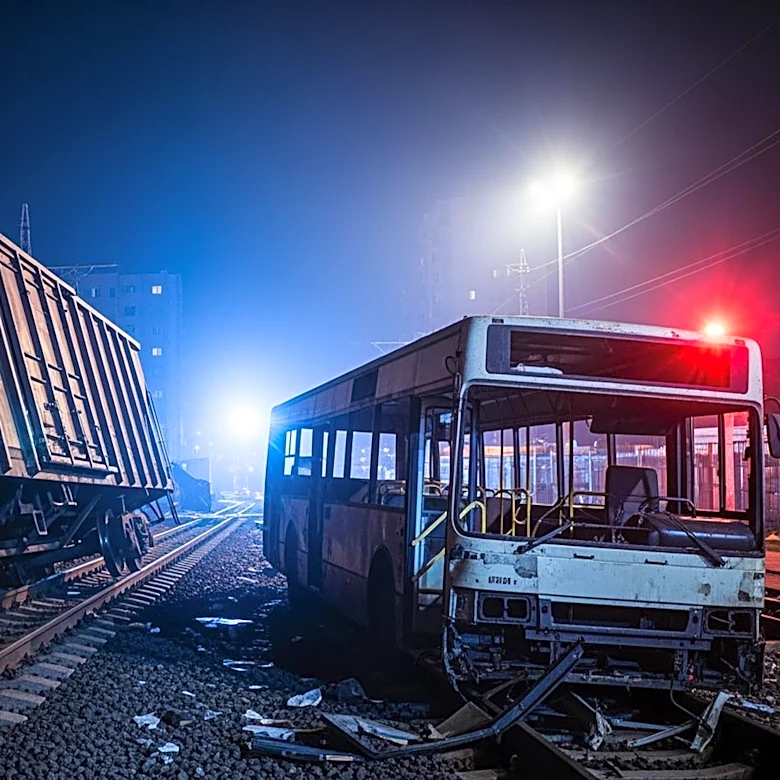 Freight Train Collision with Bus in Bangkok Results in Eight Fatalities and Multiple Injuries