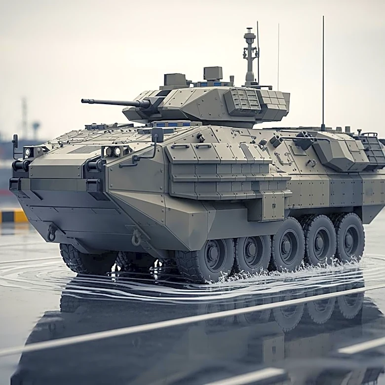 FNSS to Supply Additional Zaha Marine Assault Vehicles to Turkish Navy