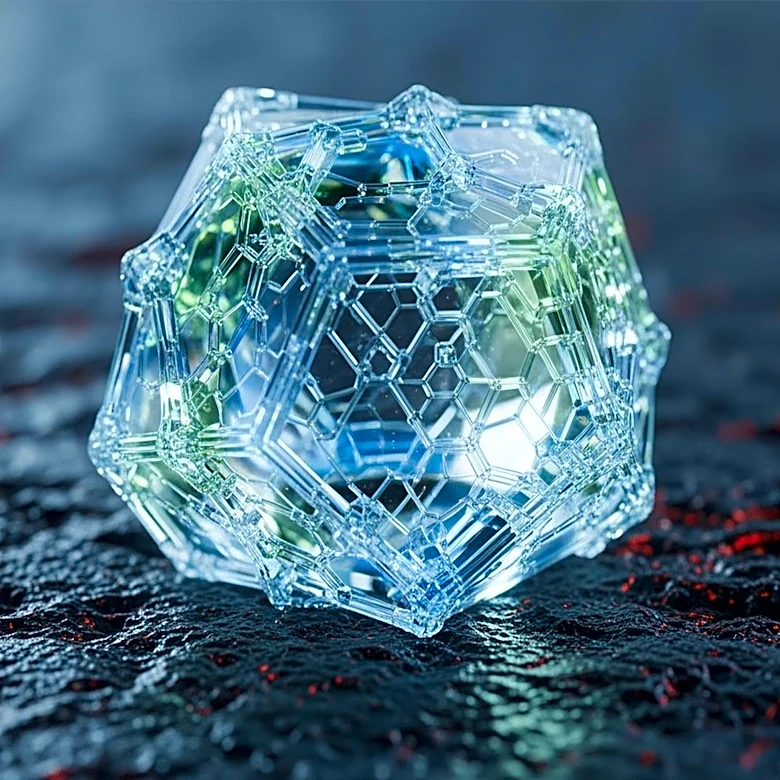 Scientists Discover Unprecedented Clathrate Crystal in Nuclear Blast Remnant