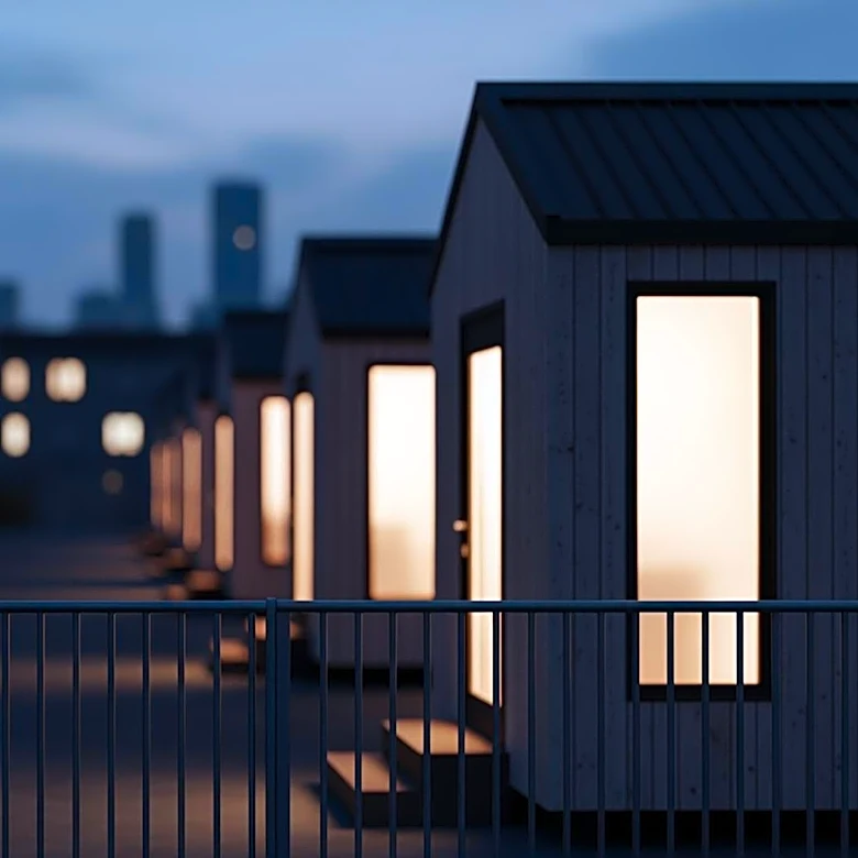 East Hollywood Residents Raise Safety Concerns Over Tiny Home Construction for Homeless Housing