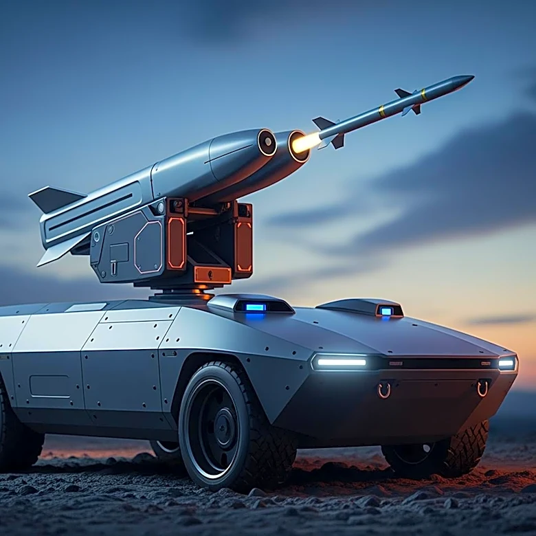 Rafael's Spike Missile Successfully Fired from German UGV, Marking Technological Advancement