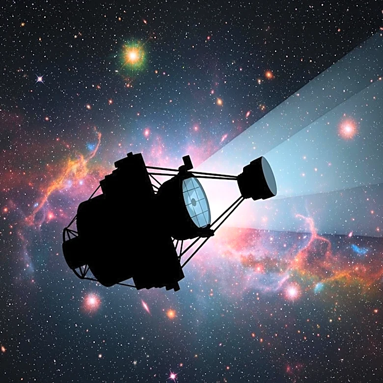 Space Telescope Detects Cosmic Ray Pattern, Shedding Light on Century-Old Mystery