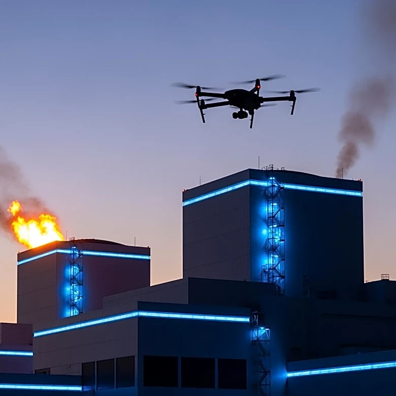 Drone Strike at UAE Nuclear Plant Sparks Fire, No Radiation Threat Reported