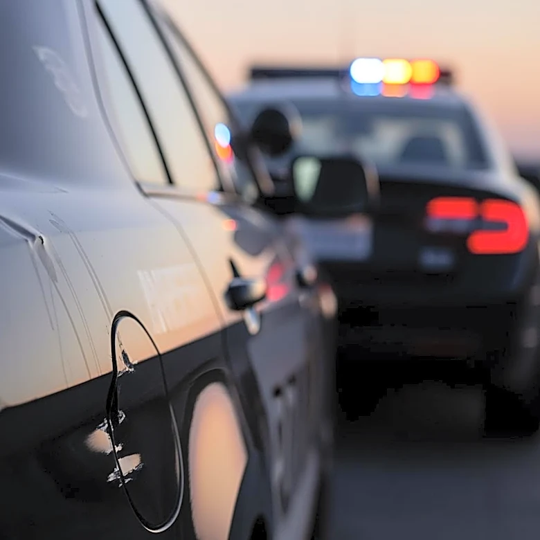 Michigan State Police Patrol Car Rear-Ended in Near-Fatal Incident