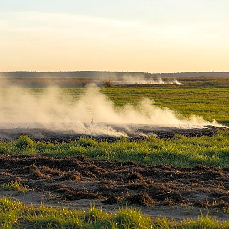 Richland County Conservation Commission Conducts Prescribed Burning to Mitigate Wildfire Risk
