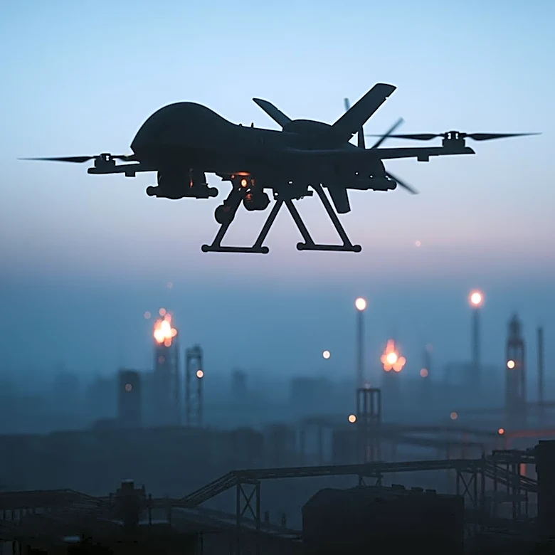 Ukrainian Drone Strikes Target Russian Infrastructure, Highlighting Defense Weaknesses