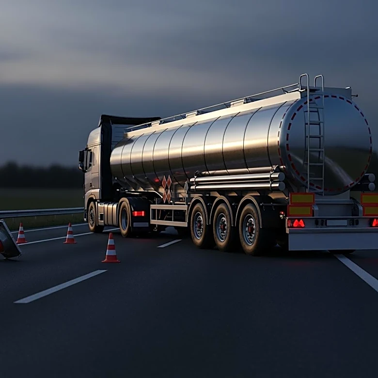 Driver Fatality Shuts Down New Jersey Highway After Collision with Fuel Tanker