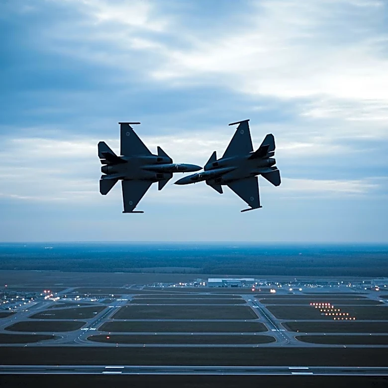 Midair Jet Collision at Idaho Air Force Base Triggers Lockdown