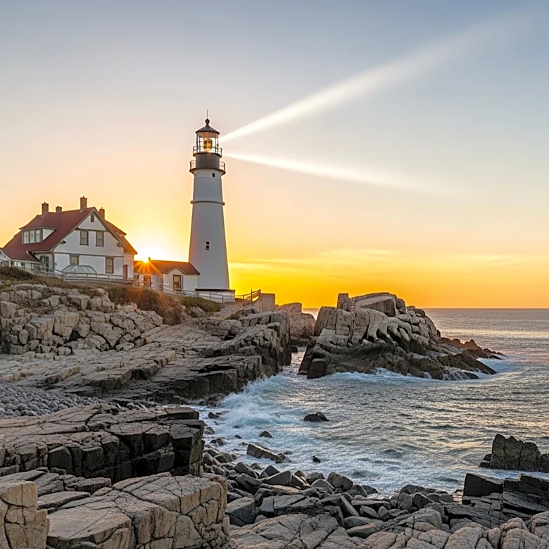 Historic Gurnet Light Lighthouse Continues to Guide Mariners in Massachusetts