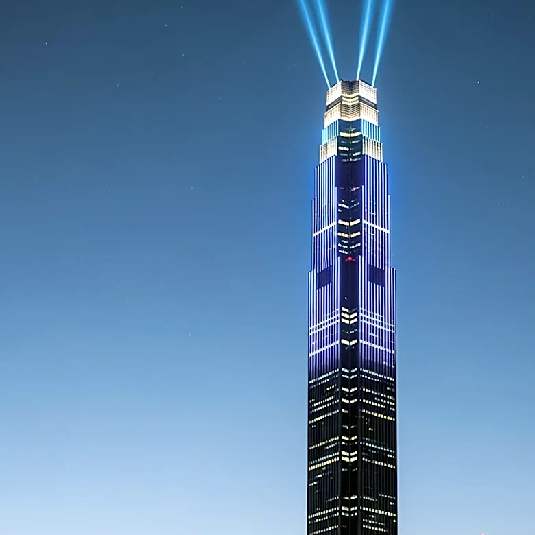 Empire State Building Illuminated for National EMS Week Celebration