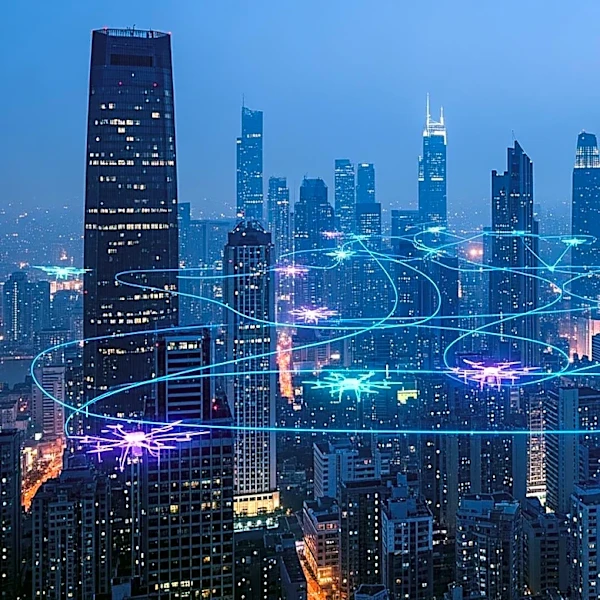 Researchers Develop System to Manage Urban Drone Traffic in Dubai
