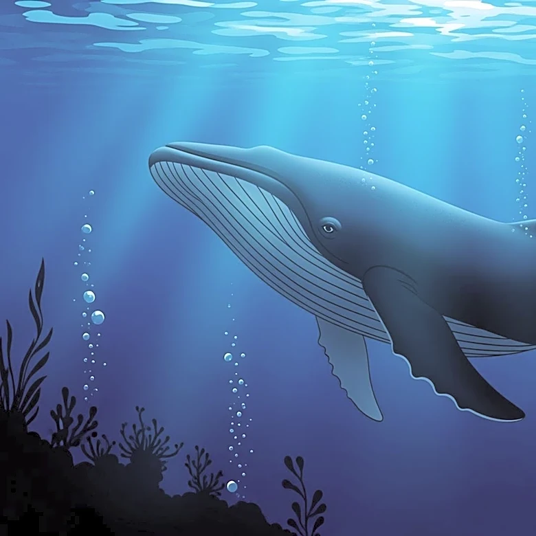 Diver's Encounter with Blue Whale Highlights Conservation Challenges