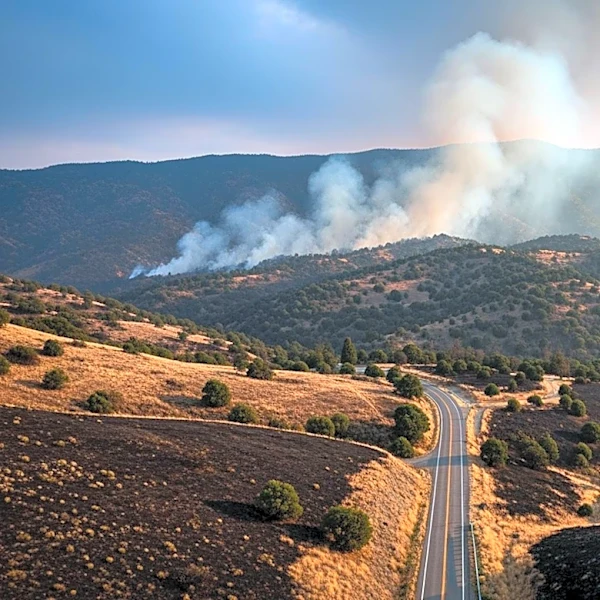Governor Newsom Monitors Sandy Fire as Evacuations Expand in Simi Valley
