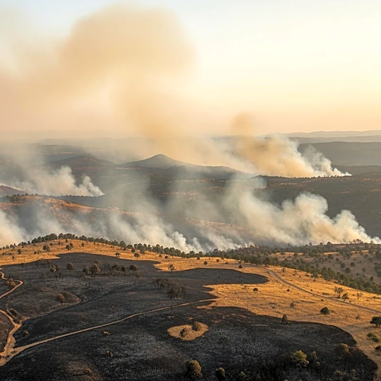 Sandy Fire in Simi Valley Expands to Over 1300 Acres, Triggers Evacuations