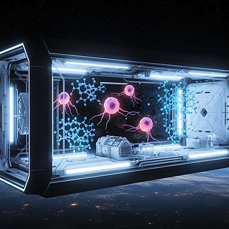 SpacePharma's Innovative Cancer Research in Microgravity Advances on International Space Station