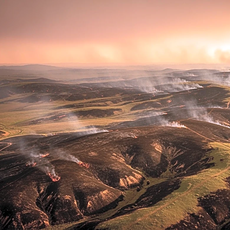 Bain Fire Forces Evacuations as It Burns Over 1,300 Acres in Jurupa Valley