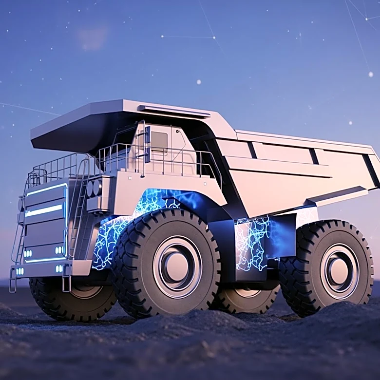 SANY Unveils SKT145Ei Electric Unmanned Mining Truck at Global Summit