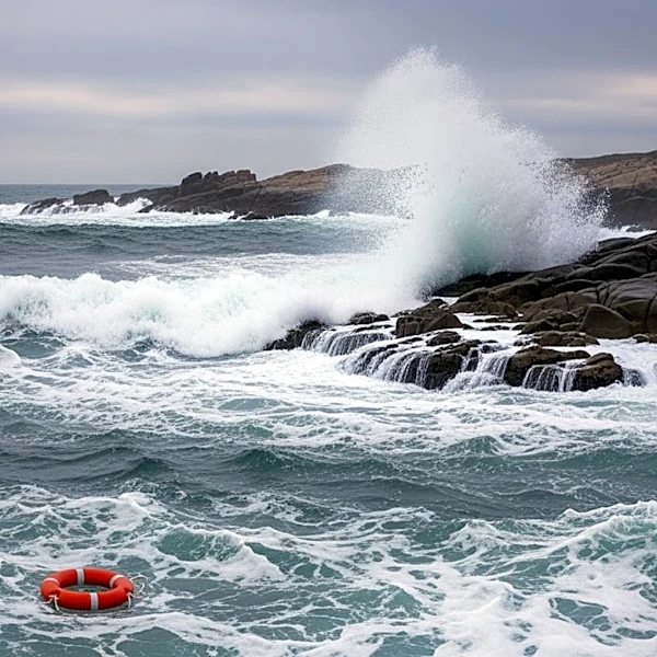 Search Continues for Missing Teen Swimmer at Rockaway Beach Amid Rough Waters