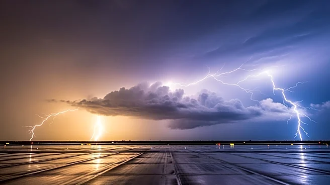 Texas Storms Cause Flight Cancellations Amid North-East Heatwave's End