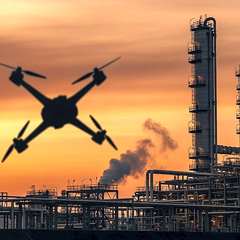 Ukrainian Drone Strikes Halt Operations at Major Russian Oil Refineries