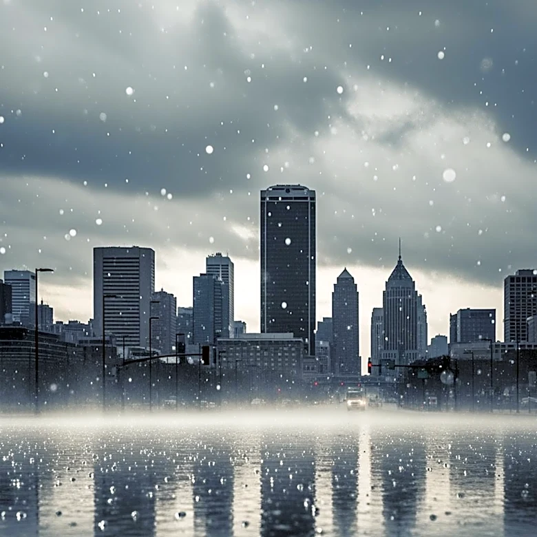 Tri-State Area Experiences Significant Temperature Drop with Showers