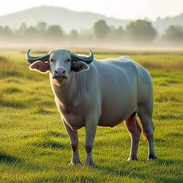 Albino Buffalo Named 'Donald Trump' Becomes Social Media Sensation in Bangladesh